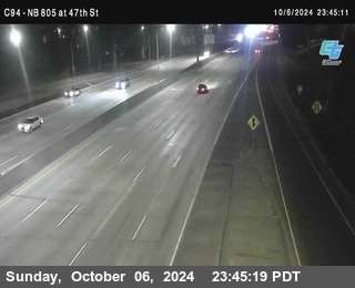 (C094) NB 805 : 47th Street (on ramp)