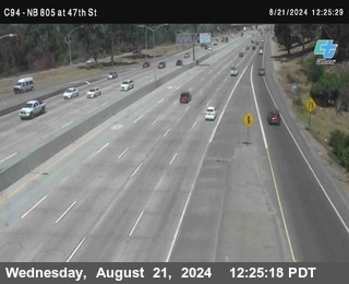 (C094) NB 805 : 47th Street (on ramp)