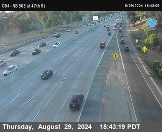 (C094) NB 805 : 47th Street (on ramp)