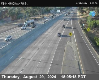 (C094) NB 805 : 47th Street (on ramp)