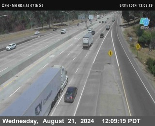 (C094) NB 805 : 47th Street (on ramp)