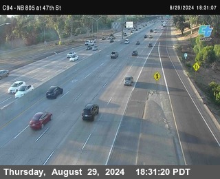 (C094) NB 805 : 47th Street (on ramp)