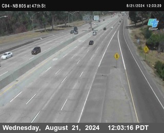 (C094) NB 805 : 47th Street (on ramp)