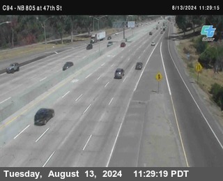 (C094) NB 805 : 47th Street (on ramp)