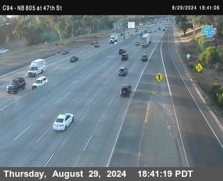 (C094) NB 805 : 47th Street (on ramp)