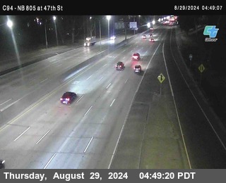 (C094) NB 805 : 47th Street (on ramp)