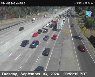 (C094) NB 805 : 47th Street (on ramp)