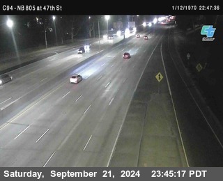 (C094) NB 805 : 47th Street (on ramp)