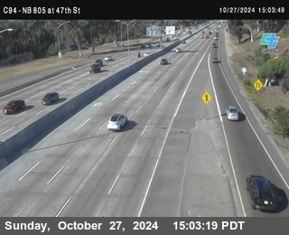 (C094) NB 805 : 47th Street (on ramp)