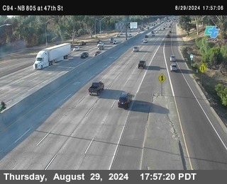 (C094) NB 805 : 47th Street (on ramp)