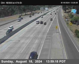 (C094) NB 805 : 47th Street (on ramp)