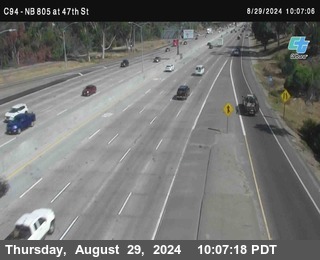 (C094) NB 805 : 47th Street (on ramp)