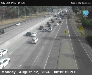 (C094) NB 805 : 47th Street (on ramp)