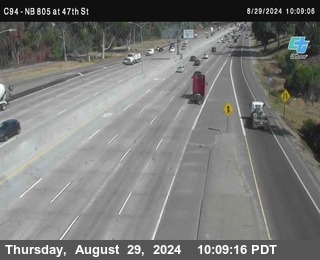 (C094) NB 805 : 47th Street (on ramp)