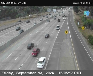 (C094) NB 805 : 47th Street (on ramp)