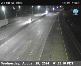 (C094) NB 805 : 47th Street (on ramp)