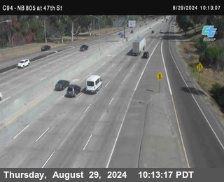 (C094) NB 805 : 47th Street (on ramp)