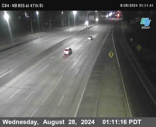 (C094) NB 805 : 47th Street (on ramp)