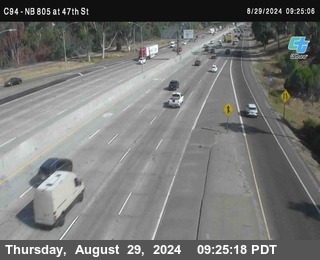 (C094) NB 805 : 47th Street (on ramp)