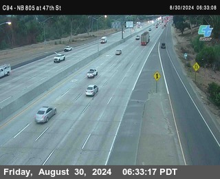 (C094) NB 805 : 47th Street (on ramp)