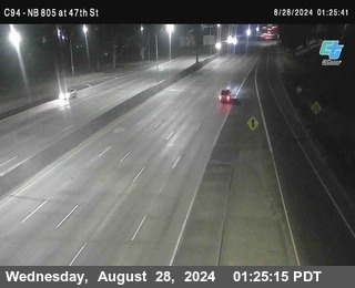 (C094) NB 805 : 47th Street (on ramp)