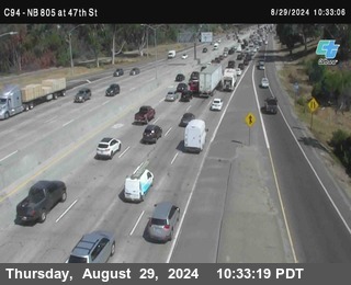 (C094) NB 805 : 47th Street (on ramp)