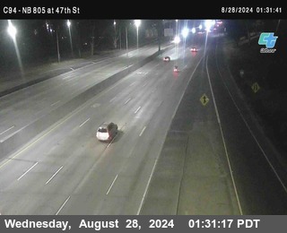 (C094) NB 805 : 47th Street (on ramp)