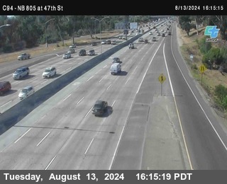 (C094) NB 805 : 47th Street (on ramp)