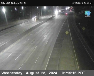 (C094) NB 805 : 47th Street (on ramp)