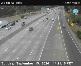 (C094) NB 805 : 47th Street (on ramp)