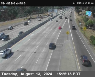 (C094) NB 805 : 47th Street (on ramp)