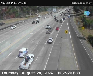 (C094) NB 805 : 47th Street (on ramp)