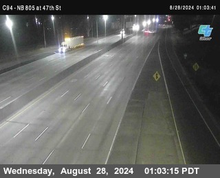 (C094) NB 805 : 47th Street (on ramp)