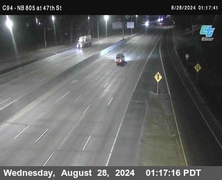 (C094) NB 805 : 47th Street (on ramp)