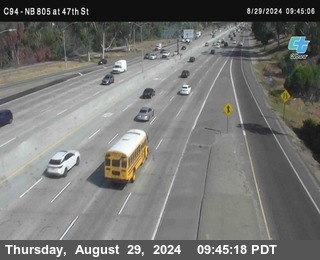 (C094) NB 805 : 47th Street (on ramp)