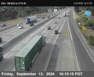 (C094) NB 805 : 47th Street (on ramp)