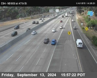 (C094) NB 805 : 47th Street (on ramp)