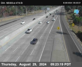 (C094) NB 805 : 47th Street (on ramp)