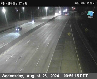 (C094) NB 805 : 47th Street (on ramp)