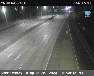 (C094) NB 805 : 47th Street (on ramp)