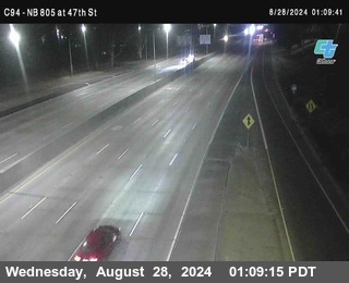 (C094) NB 805 : 47th Street (on ramp)