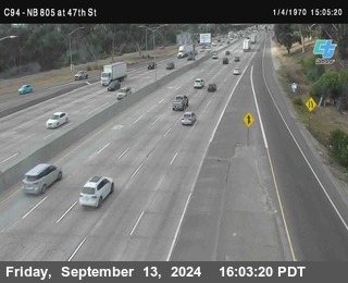 (C094) NB 805 : 47th Street (on ramp)