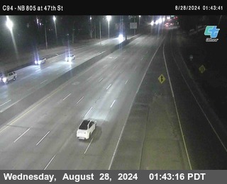 (C094) NB 805 : 47th Street (on ramp)