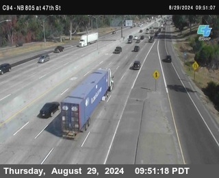 (C094) NB 805 : 47th Street (on ramp)