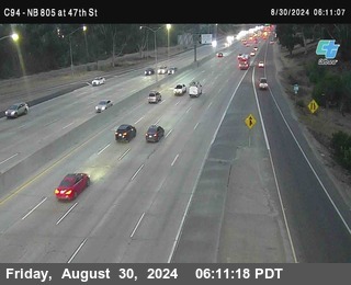 (C094) NB 805 : 47th Street (on ramp)