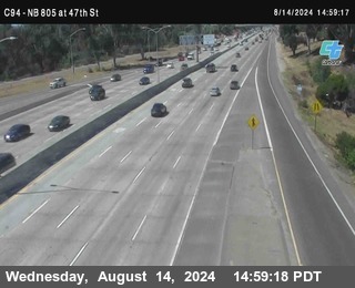 (C094) NB 805 : 47th Street (on ramp)