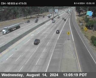 (C094) NB 805 : 47th Street (on ramp)