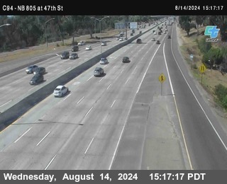 (C094) NB 805 : 47th Street (on ramp)