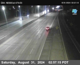 (C094) NB 805 : 47th Street (on ramp)