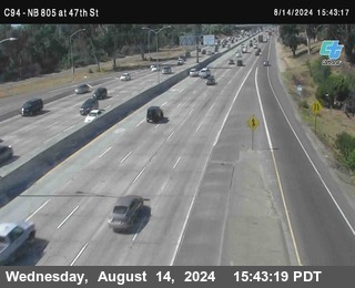 (C094) NB 805 : 47th Street (on ramp)